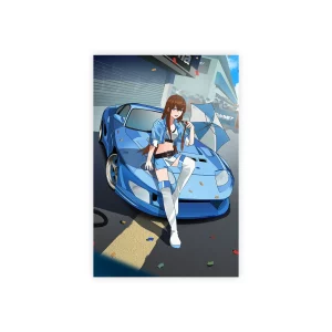 Makise Kurisu Supra Poster