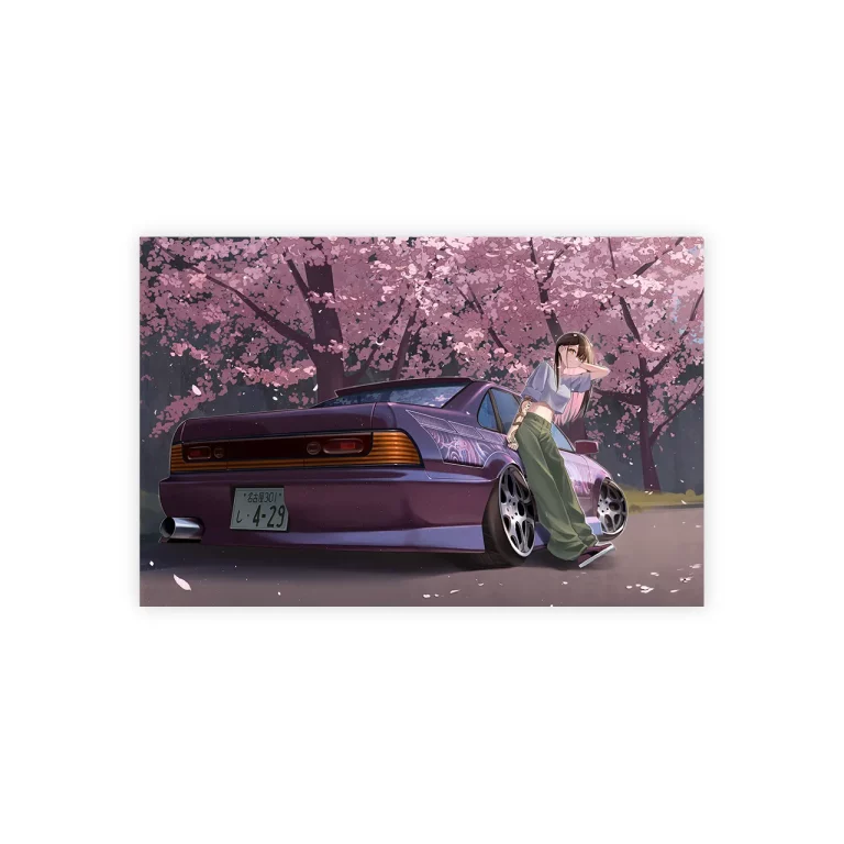 Shizuku Cherry Blossoms Poster