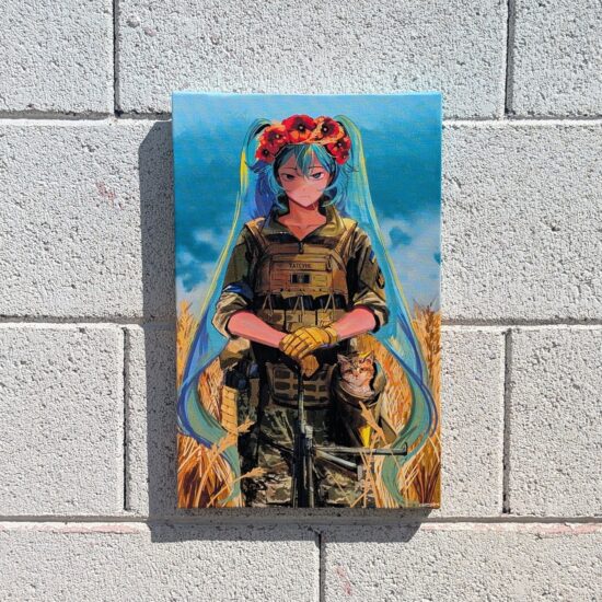 Hatsune Miku AFU Canvas Poster