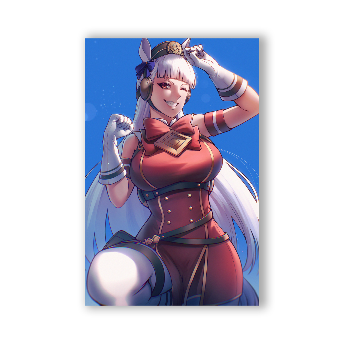Gold Ship Poster - Image 1