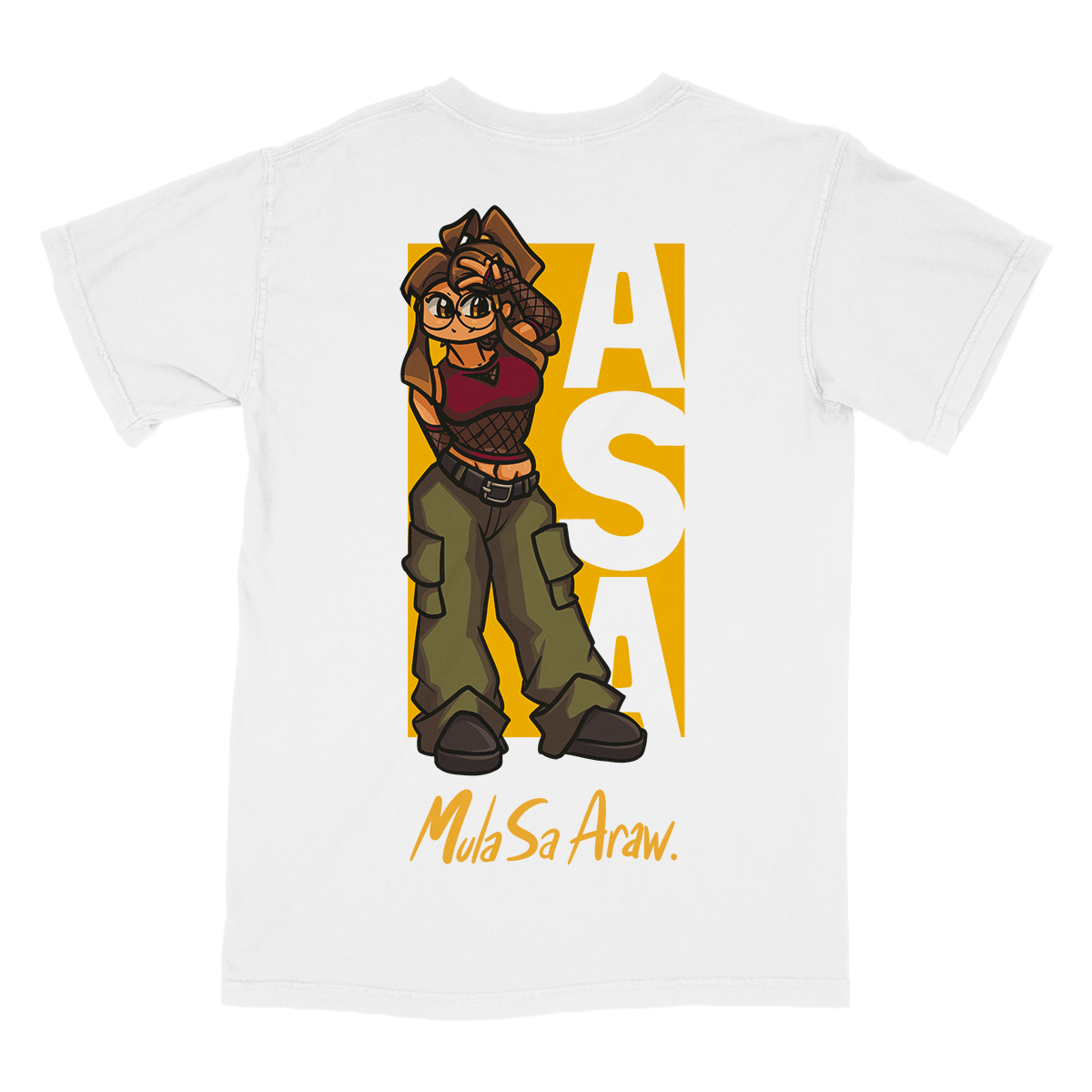 Asa Shirt (White) - Toonzoku - Image 1
