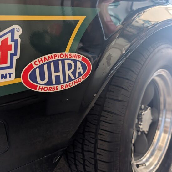 UHRA Racing Sticker - Image 2