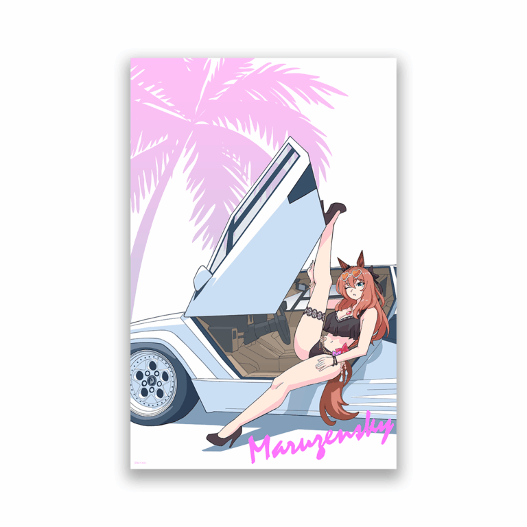 Maruzensky Countach Poster