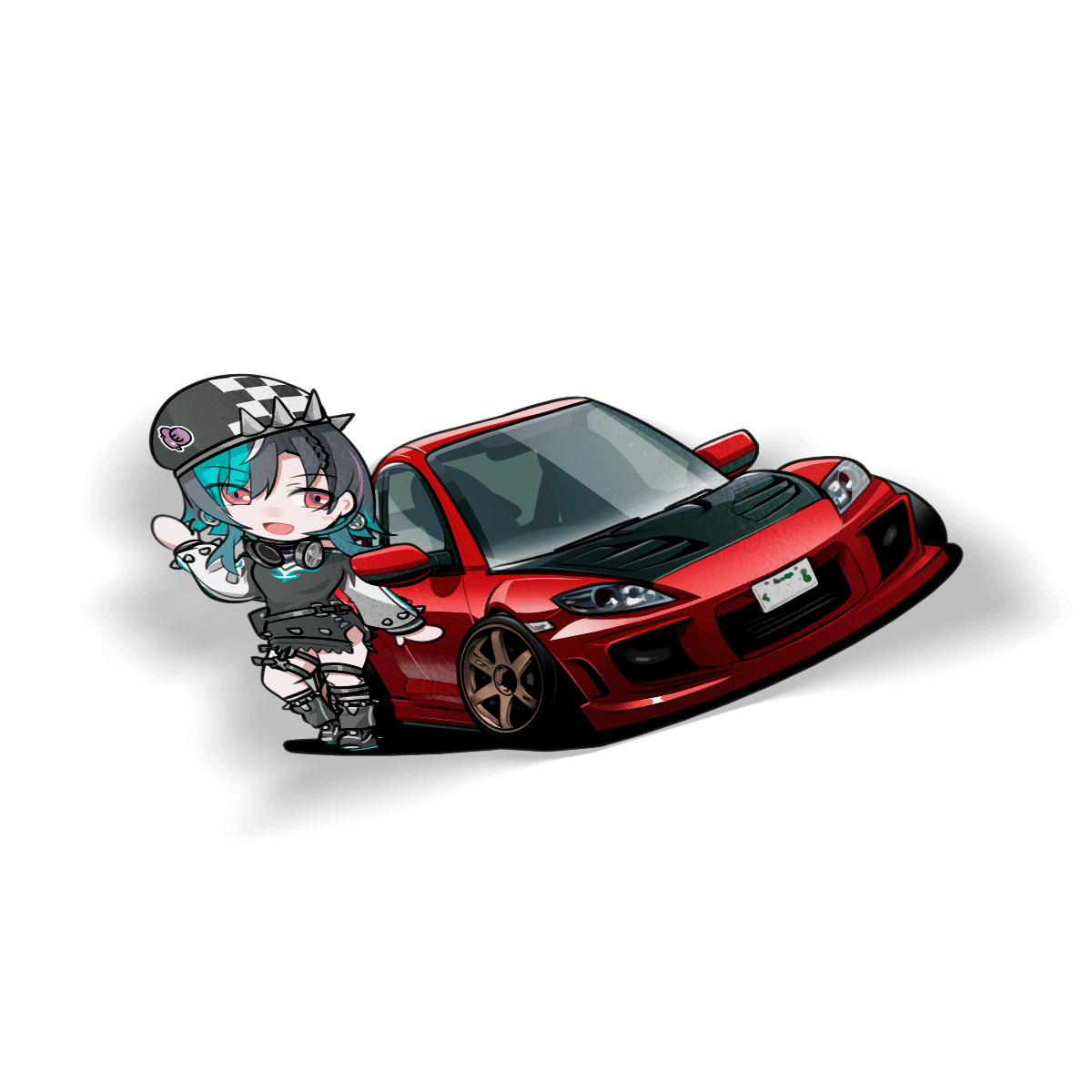 Chihaya Rindou Sticker - Image 1