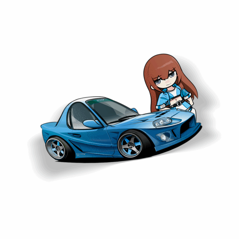 Makise Kurisu Sticker