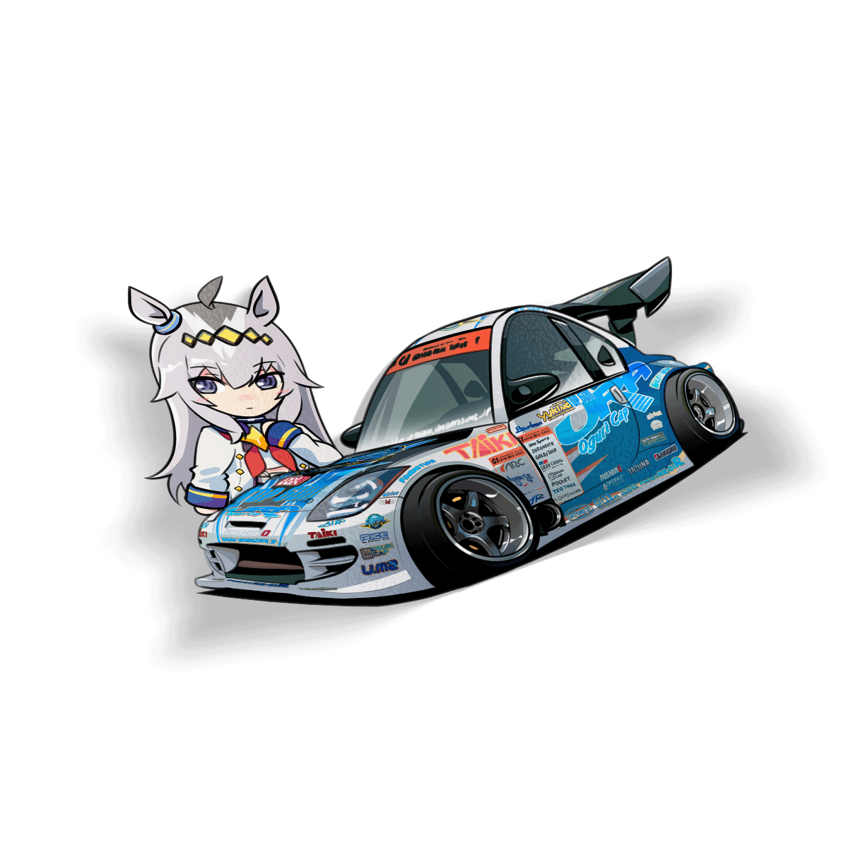 Oguri Cap Sticker - Image 1