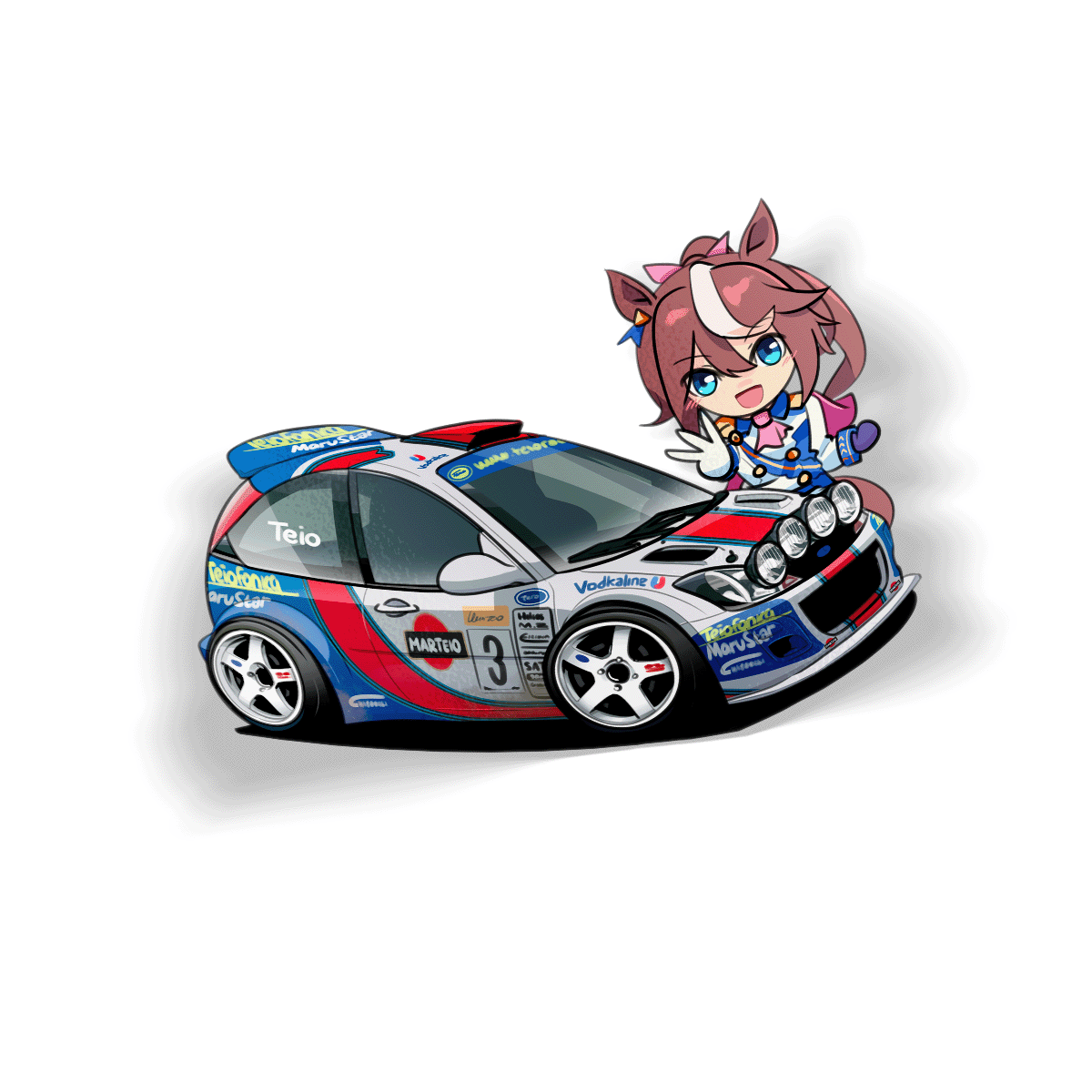 Tokai Teio Sticker - Image 1