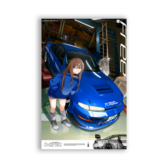 Mariko Asamiya C-SPEC Poster - Holeecrab